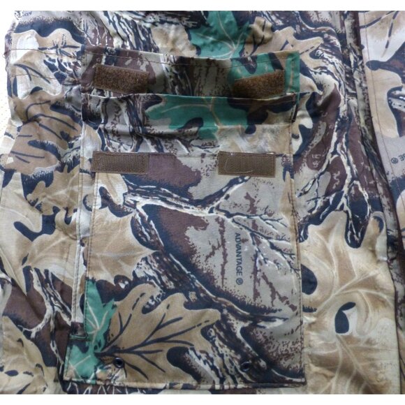 Remington Mens XXL Camouflage Outdoor Hooded Rain Jacket Nylon PVC Backing *Flaw - Picture 6 of 16
